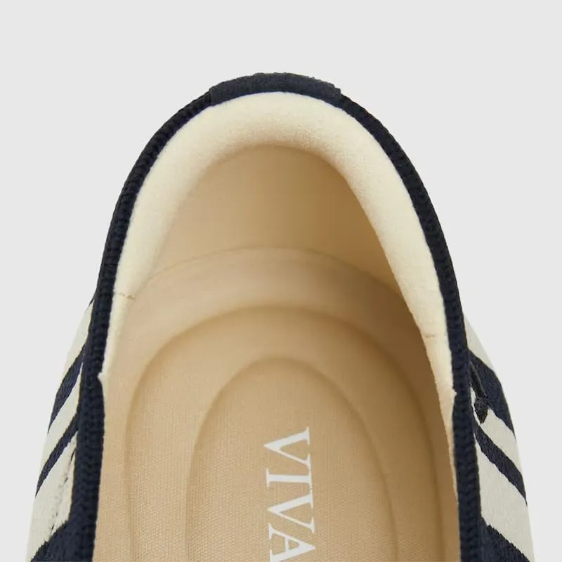VIVAIA Margot Mary Jane Women Flat Shoes Comfortable for Work with Arch Support Slip on Square-Toe Washable Shoes
