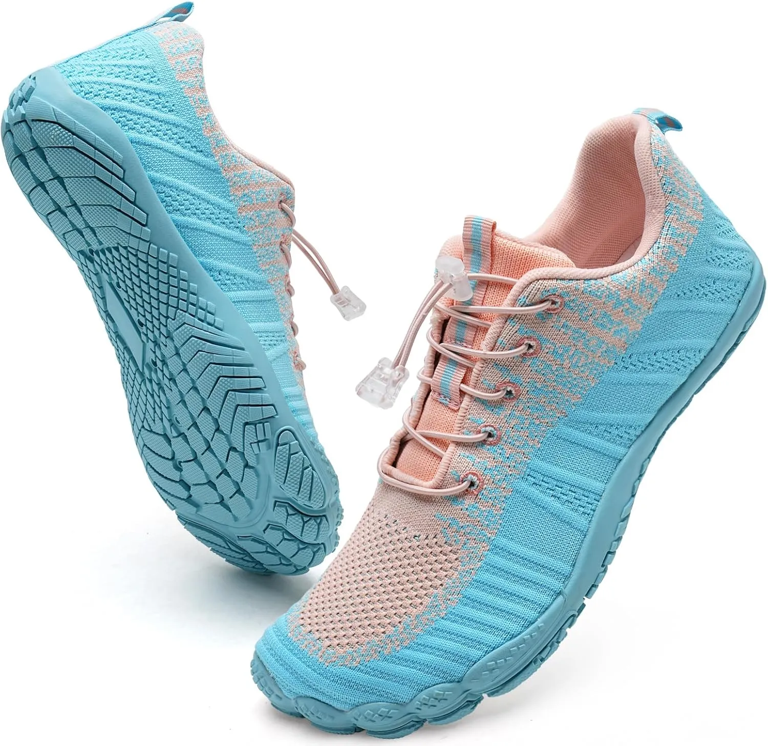 WateLves Water Shoes Men Women Beach Barefoot Aqua Socks Breathable Wide Swim Outdoor Walking Anti Slip Pool Shoes for Hiking Kayaking Diving Surfing