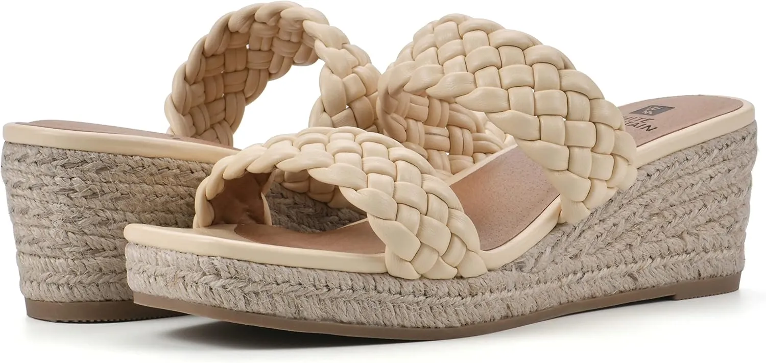 WHITE MOUNTAIN Women's Salvadora Platform Wedge Sandal