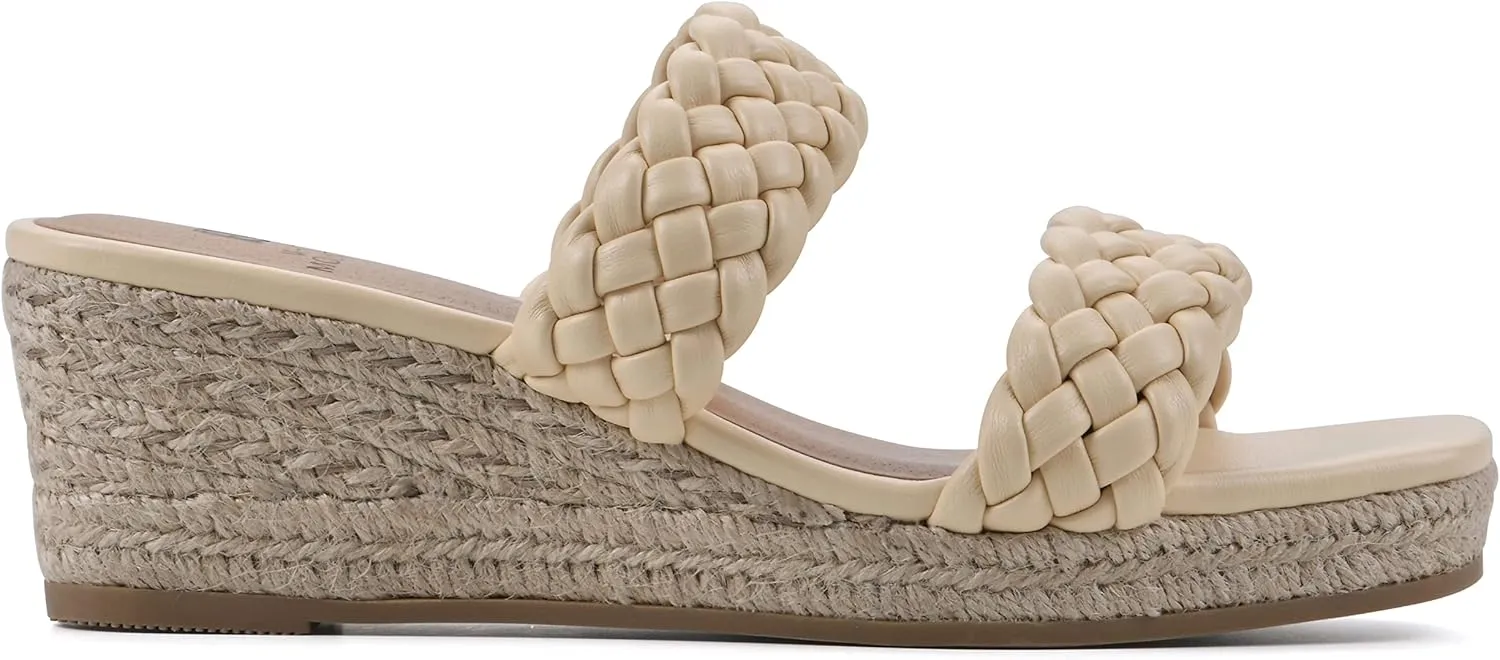 WHITE MOUNTAIN Women's Salvadora Platform Wedge Sandal