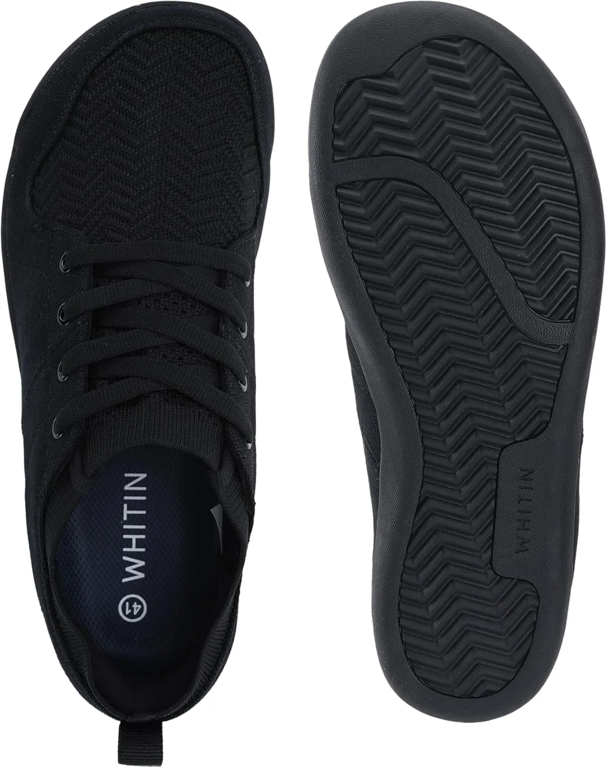 WHITIN Men's Slip-on Minimalist Barefoot Shoes | Zero Drop Sole | Wide Toe Box