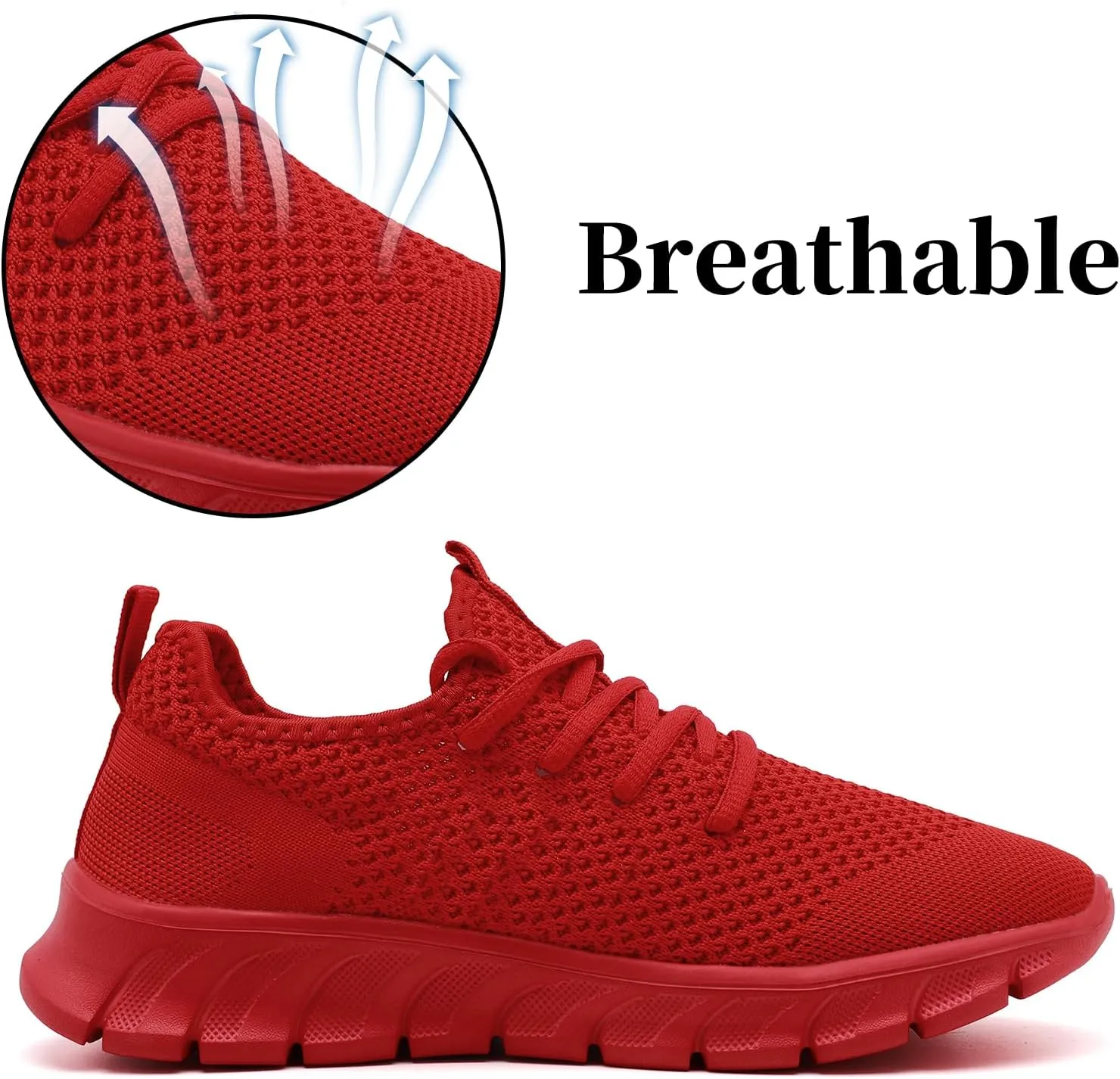 Women Running Shoes Tennis Walking Gym Fashion Sneakers Workout Atheltic Slip On Lightweight Breathable Sport Shoe