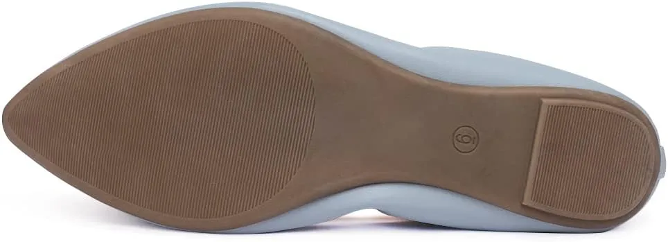 Women's Ballet Flat Slip On Flats - Classic Casual Dress Shoes, Foldable Portable Travel Ballet Walking Shoes