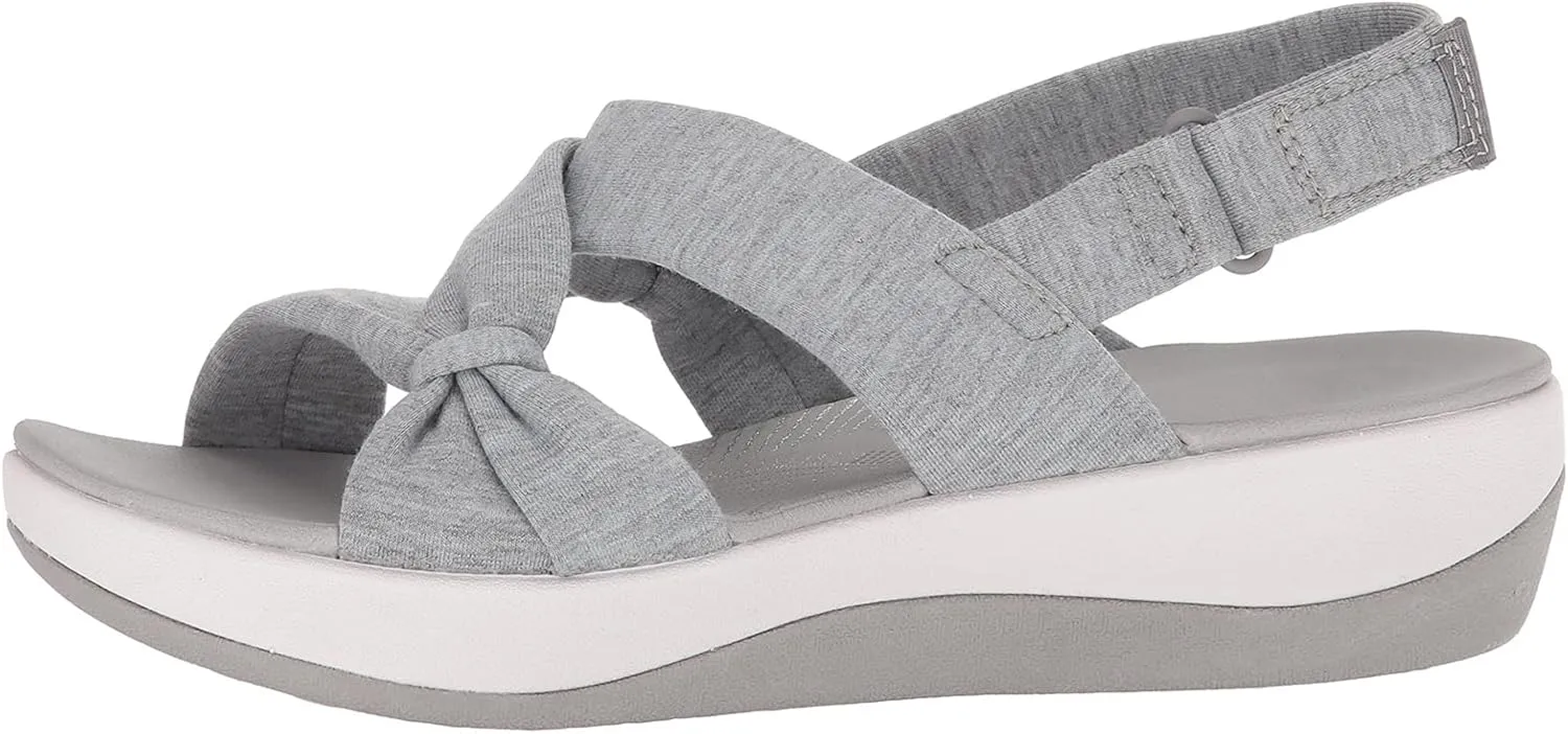 Women's Flat Orthopedic Arch Support Reduces Pain Comfy Sandal, Casual Non-Slip Comfy Adjusting Ankle-Strap Beach Walking Sandals with Arch Support