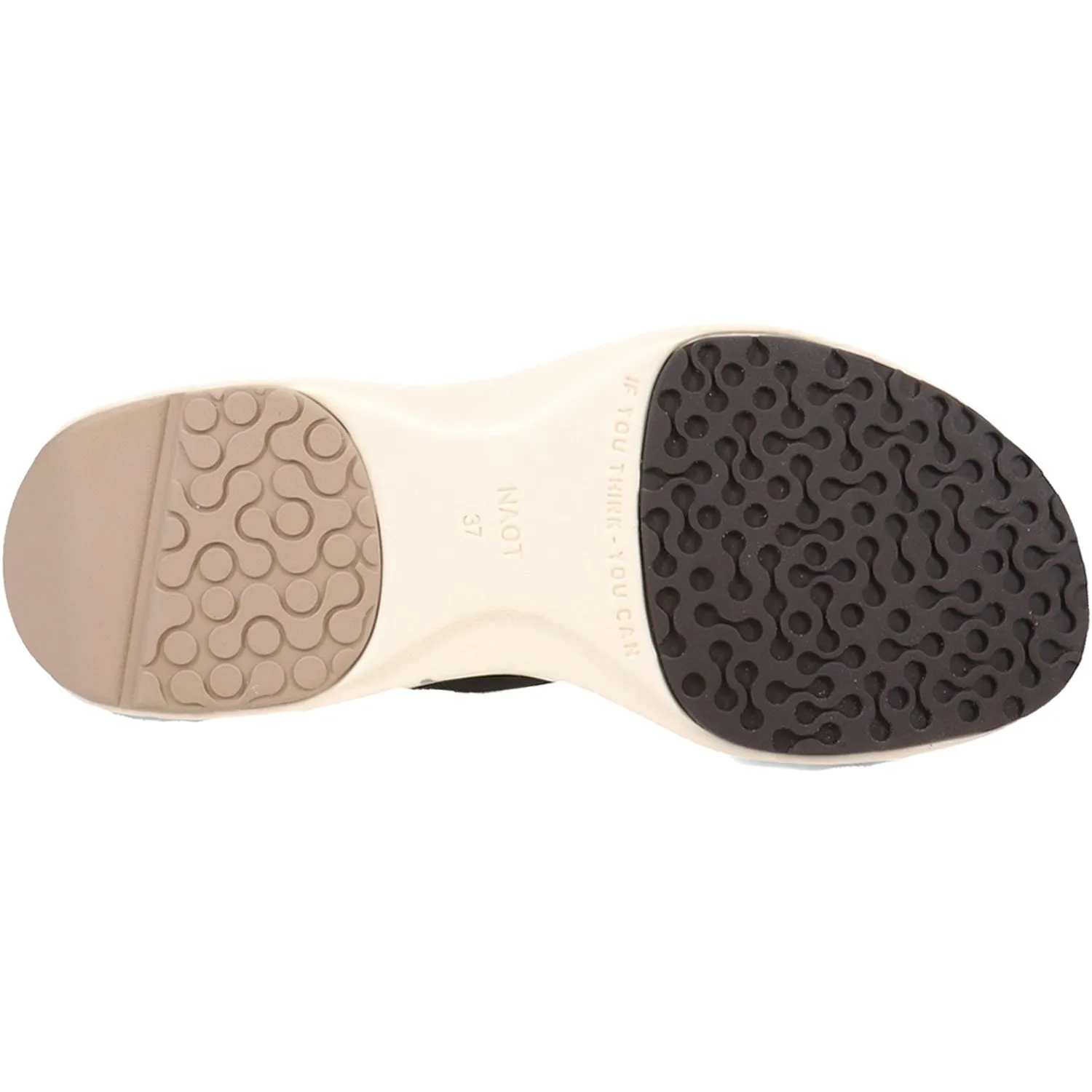 Women's Naot Calliope Soft Black/Silver/Black Woven Leather