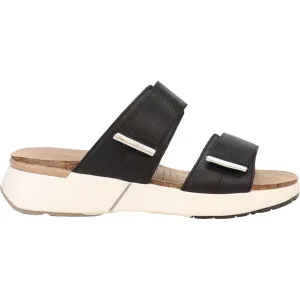 Women's Naot Calliope Soft Black/Silver/Black Woven Leather