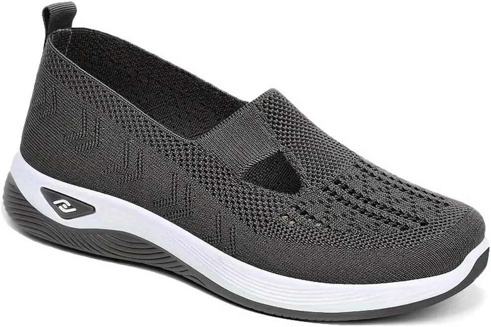 Women's Orthopedic Mesh Walking Shoes Athletic Sport Running Sneakers Slip-on Cozy Breathable