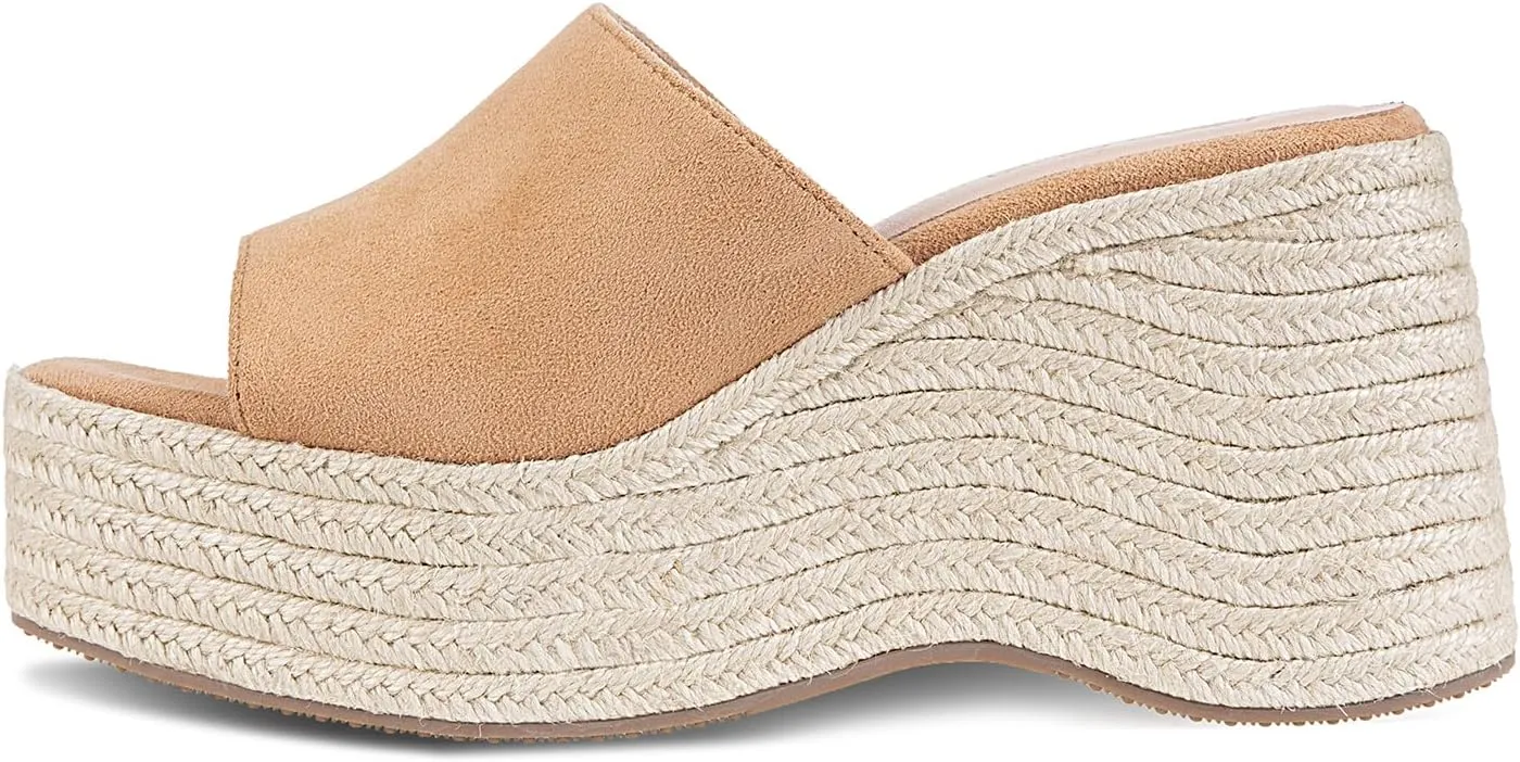 Women's Platform Wedge Espadrille Sandals wedge heel Sandals For Women Summer Beach