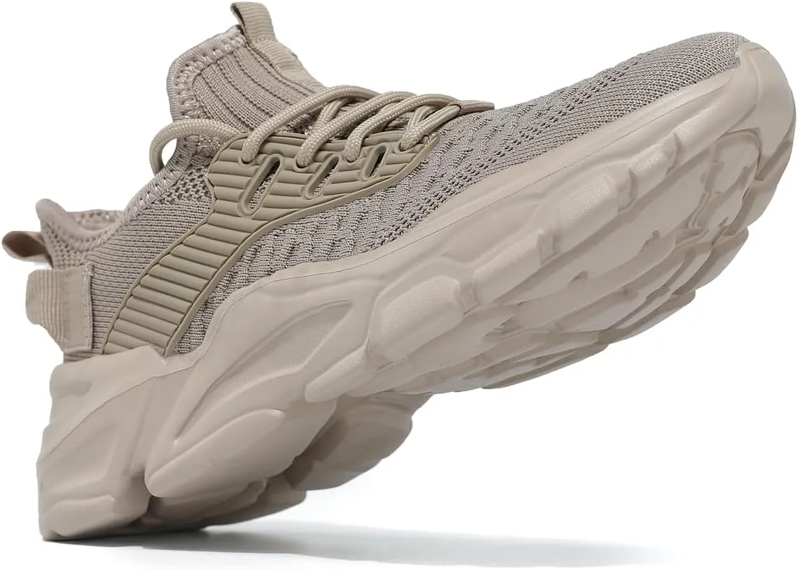 Womens Running Shoes Slip on Breathable Lightweight Fashion Sneakers Athletic Sports Walking Gym Work Shoes