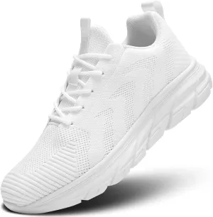 Womens Running Shoes Slip on Breathable Lightweight Fashion Sneakers Athletic Sports Walking Gym Work Shoes
