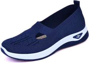 Womens Sandals, Womens Shoes, Women's Comfortable Breathable Slip-On Knitted Sneakers