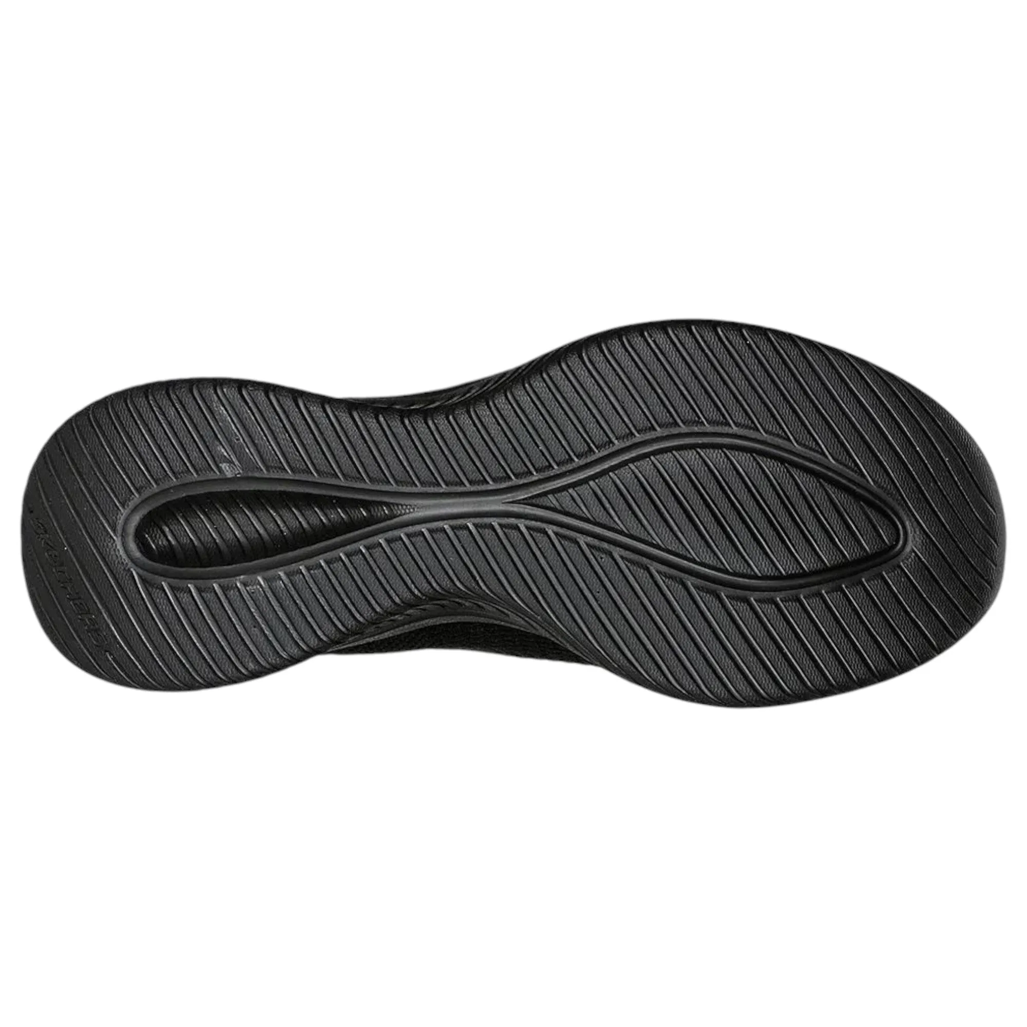 Womens Skechers Slip-Ins Ultra Flex 3.0 Cozy Streak Black Athletic Shoes