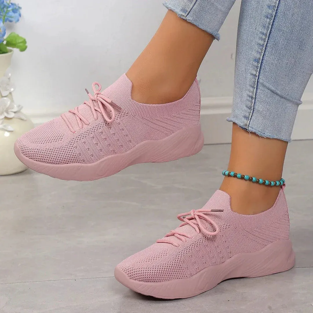 Women's Slip-On Breathable Knit Sneakers | Comfortable