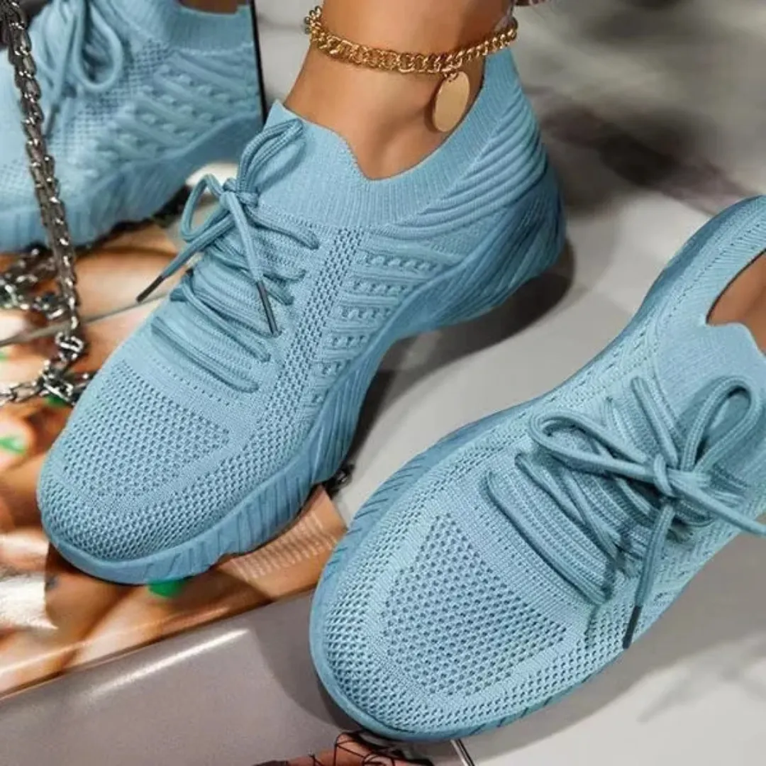 Women's Slip-On Breathable Knit Sneakers | Comfortable