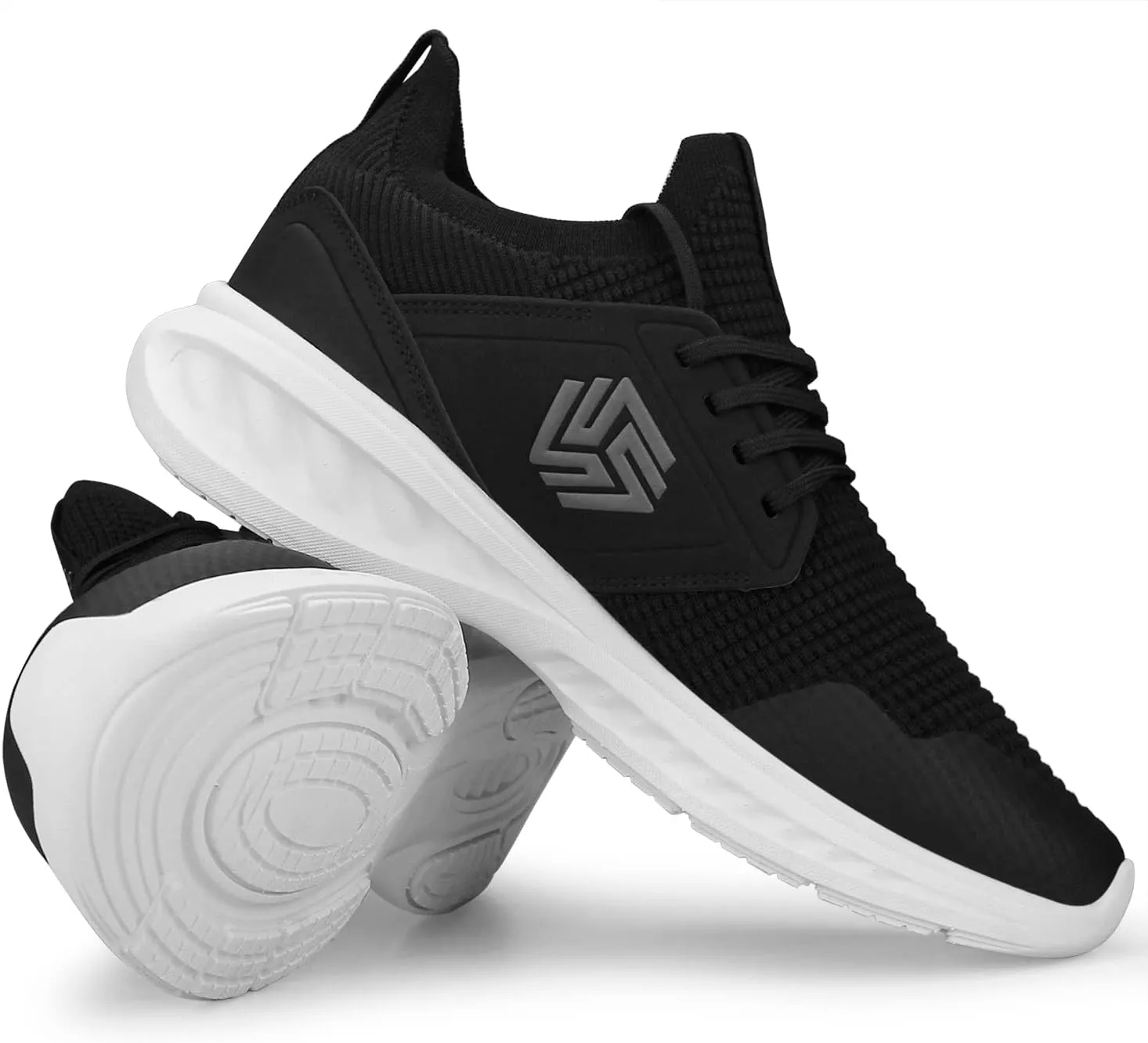 Womens Slip On Walking Shoes Non Slip Running Shoes Breathable Workout Shoes Lightweight Gym Sneakers