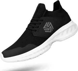 Womens Slip On Walking Shoes Non Slip Running Shoes Breathable Workout Shoes Lightweight Gym Sneakers