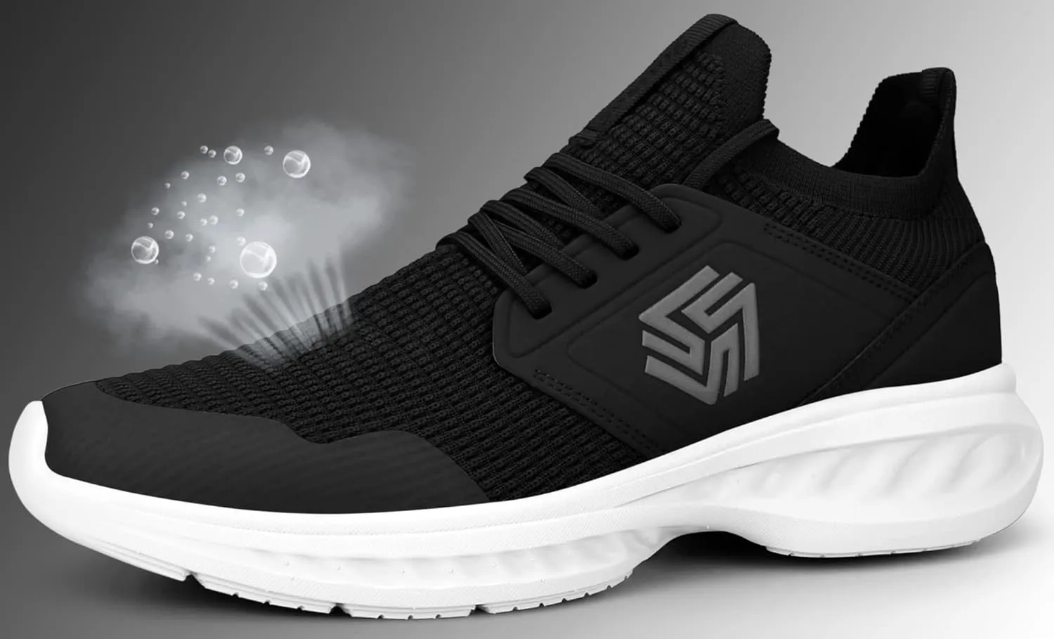 Womens Slip On Walking Shoes Non Slip Running Shoes Breathable Workout Shoes Lightweight Gym Sneakers