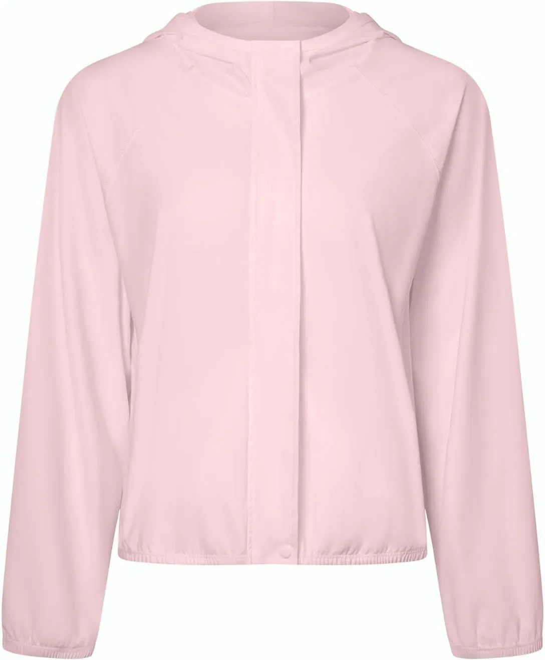 Women's Solid UPF 50  Long Sleeve Sun Protection Shirts Summer Thin Ventilate Casual Quick Dry Outdoor Hiking Jacket