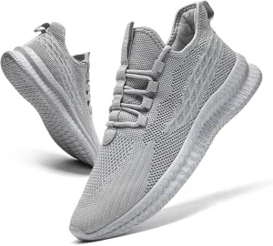 Women's Walking Shoes Casual Slip on Running Tennis Shoes Lightweight Breathable Non Slip Athletic Fashion Mesh Workout Casual Sports Sneakers