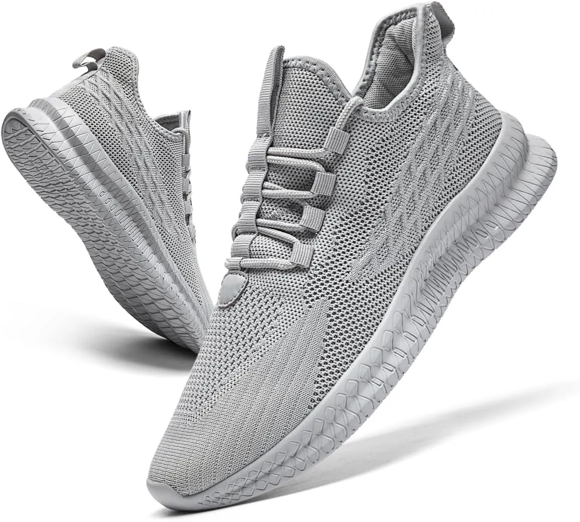 Women's Walking Shoes Casual Slip on Running Tennis Shoes Lightweight Breathable Non Slip Athletic Fashion Mesh Workout Casual Sports Sneakers