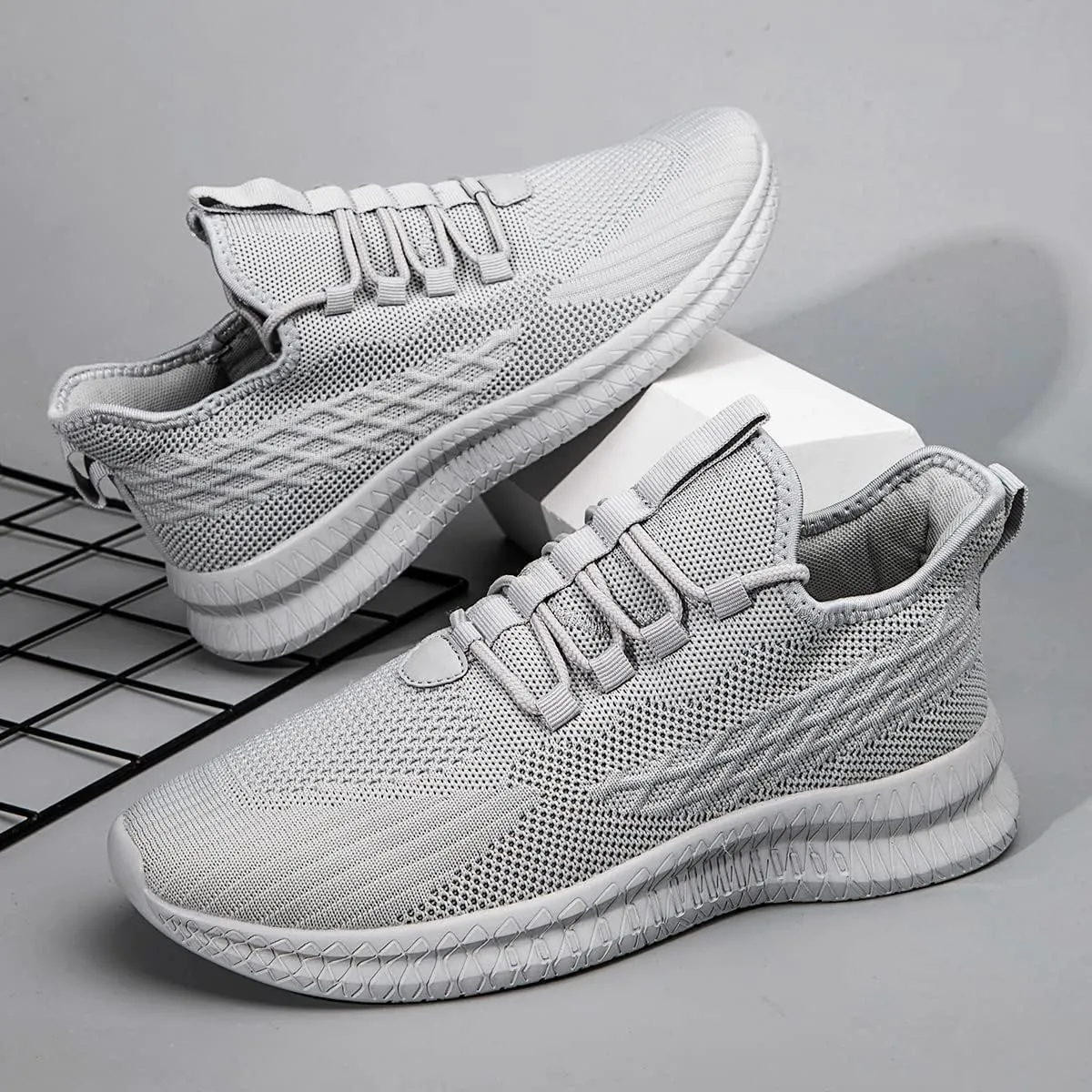 Women's Walking Shoes Casual Slip on Running Tennis Shoes Lightweight Breathable Non Slip Athletic Fashion Mesh Workout Casual Sports Sneakers
