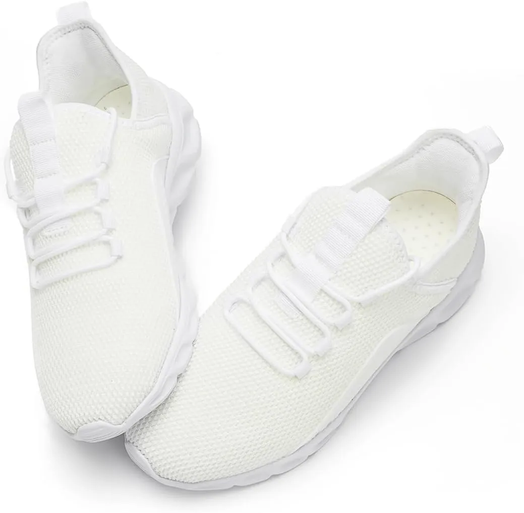 Womens Walking Shoes Running Sneakers Slip On Tennis Sport Workout Gym Athletic Outdoor Travel Work Lightweight Fashion Breathable Comfortable Shoe