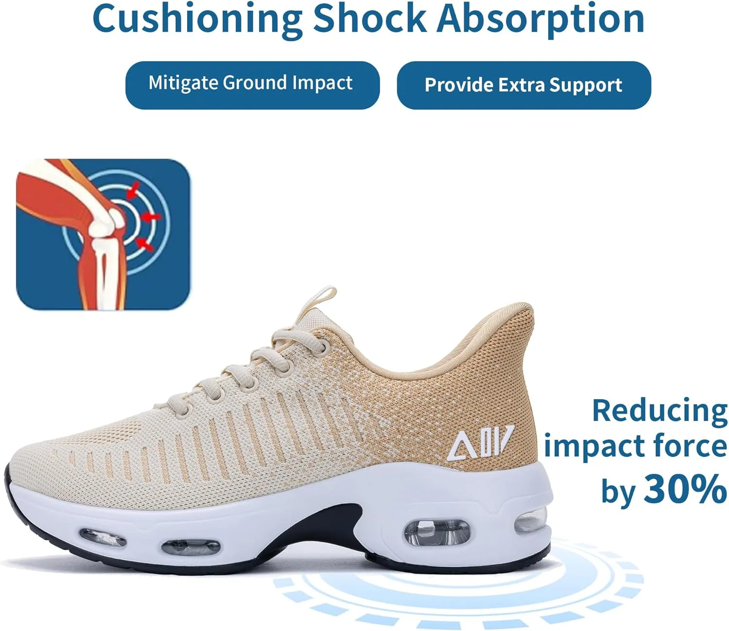 Women's Walking Shoes | Slip On | Fashion Sneakers | Running Tennis Shoes US 6-11