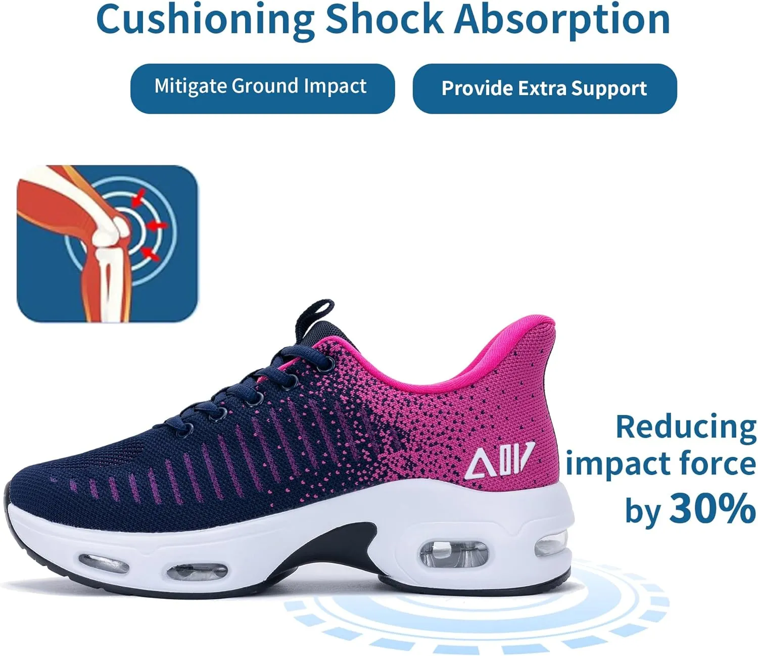 Women's Walking Shoes | Slip On | Fashion Sneakers | Running Tennis Shoes US 6-11
