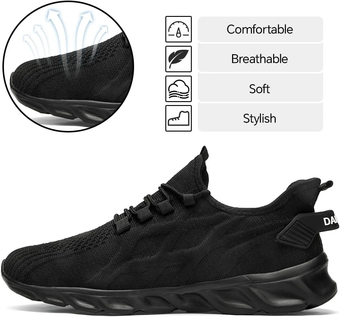 Women's Walking Shoes Slip On Tennis Sneakers Gym Workout Lightweight Non Slip Mesh Breathable Running Shoes for Women
