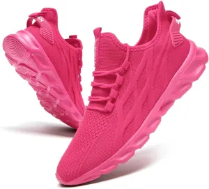 Women's Walking Shoes Slip On Tennis Sneakers Gym Workout Lightweight Non Slip Mesh Breathable Running Shoes for Women