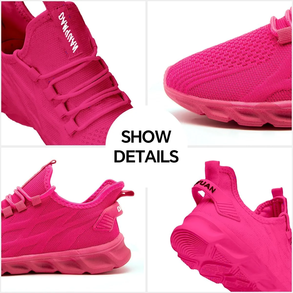 Women's Walking Shoes Slip On Tennis Sneakers Gym Workout Lightweight Non Slip Mesh Breathable Running Shoes for Women