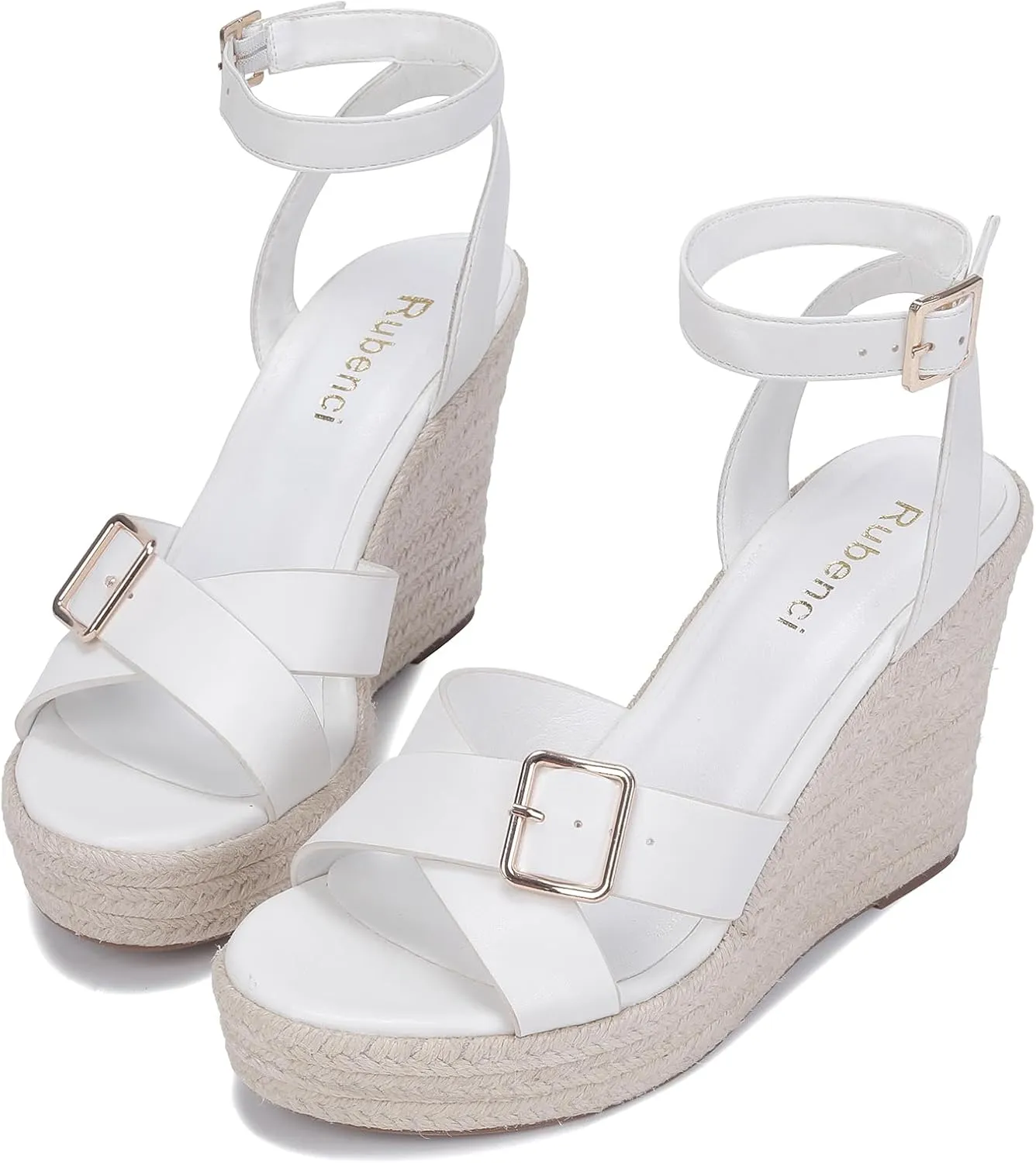 Women's Wedges Sandals Summer Open Toe Platform Wedge Heels