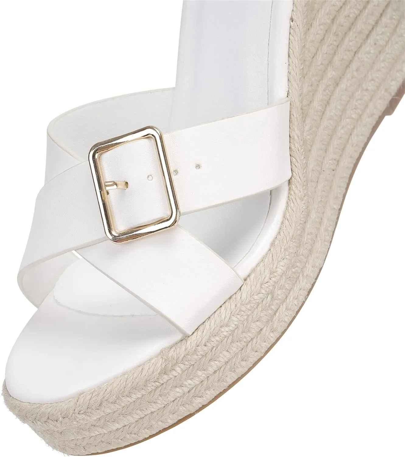 Women's Wedges Sandals Summer Open Toe Platform Wedge Heels