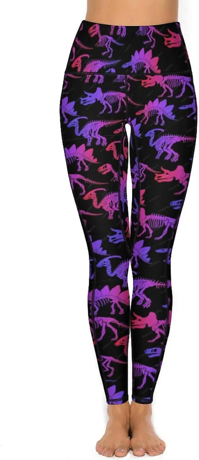 Yoga Pants for Women with Pockets High Waisted Tummy Control Running Sports Workout Yoga Leggings