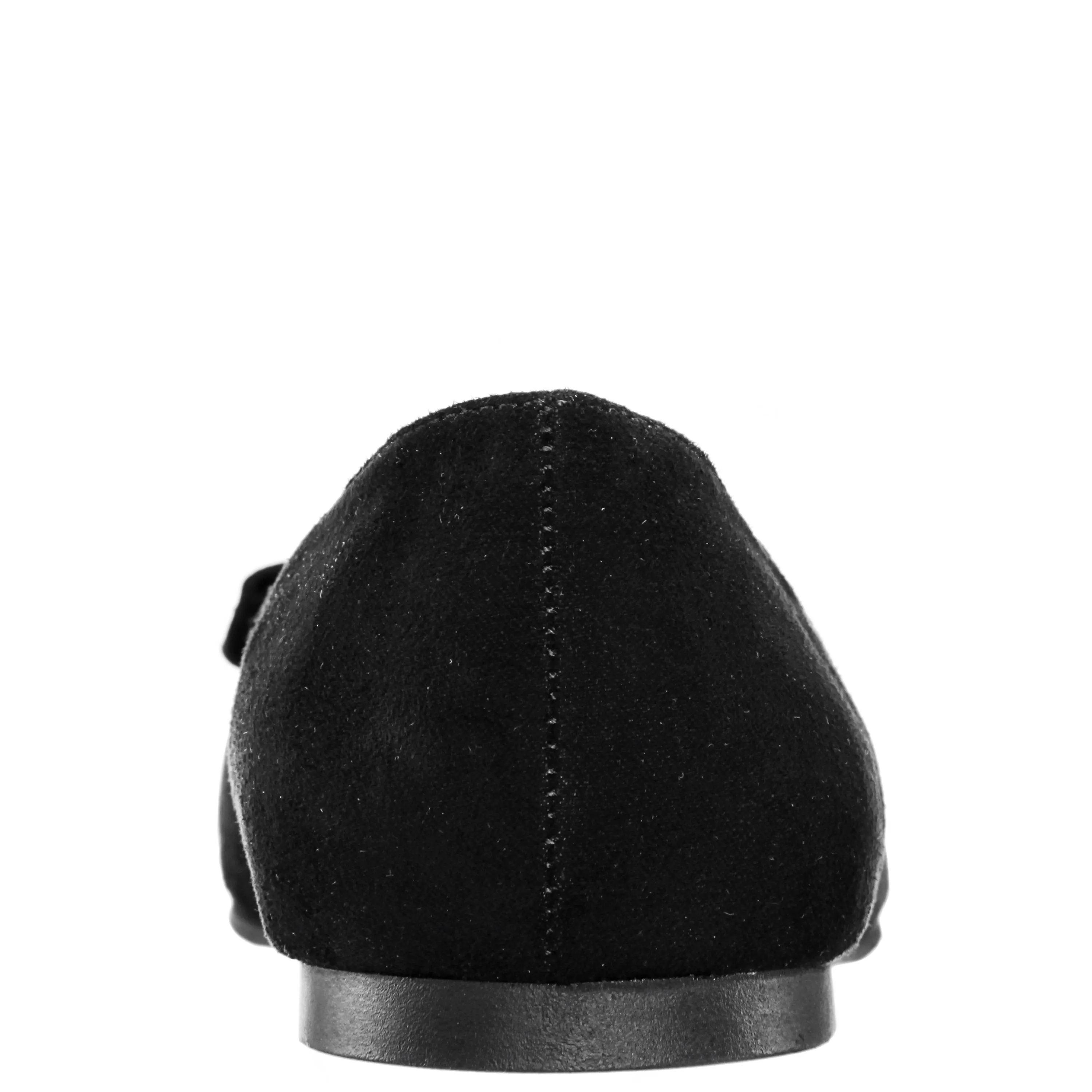 ZULEMA-BLACK MICROSUEDE
